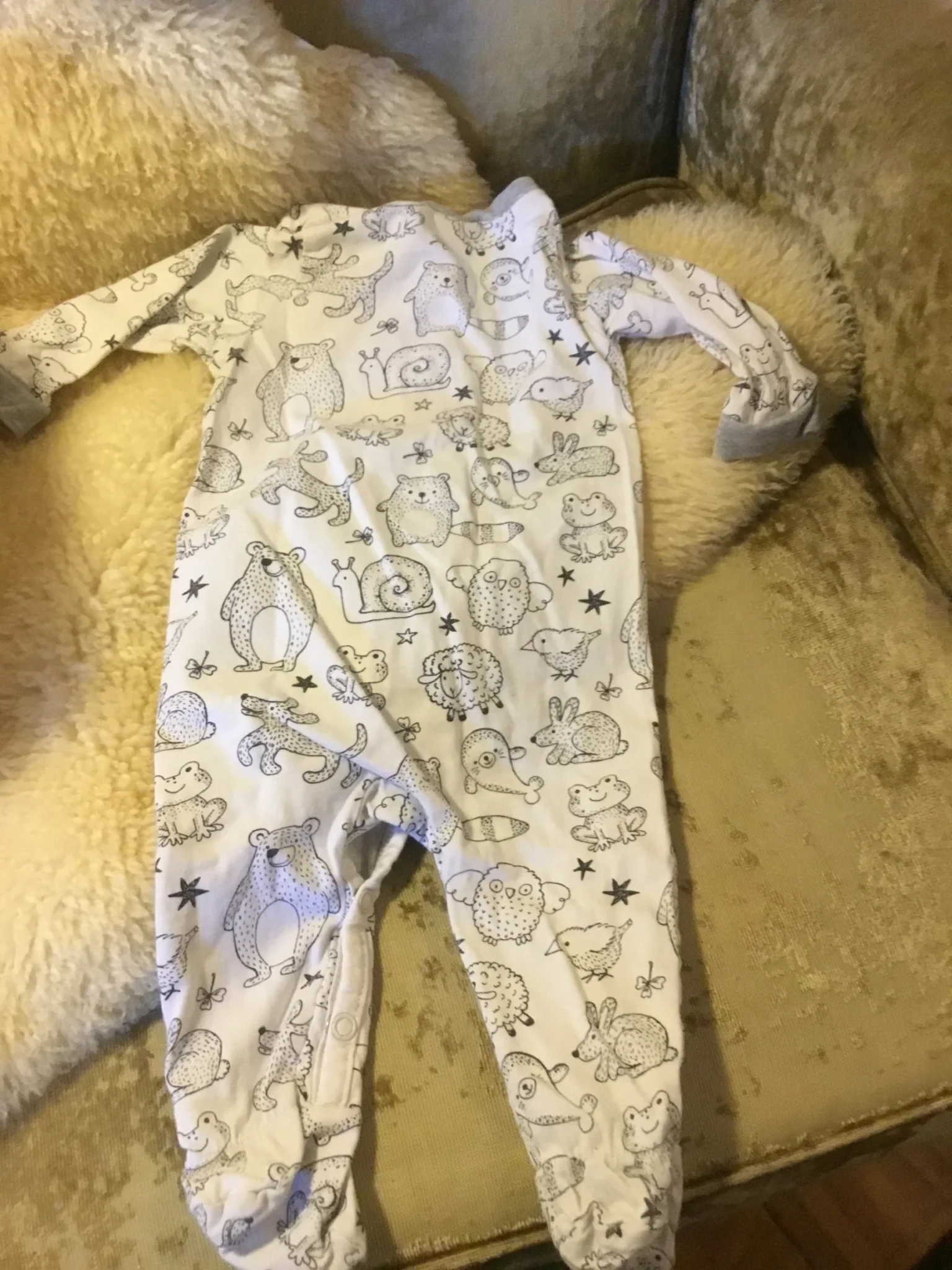 Image for Pyjama h et m pattes longues 2 - 4 mois bébé unisexe