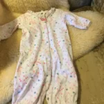 Thumbnail for Romper pyjama pattes courtes bébé fille 3 mois