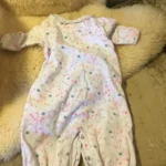 Thumbnail for Romper pyjama pattes courtes bébé fille 3 mois