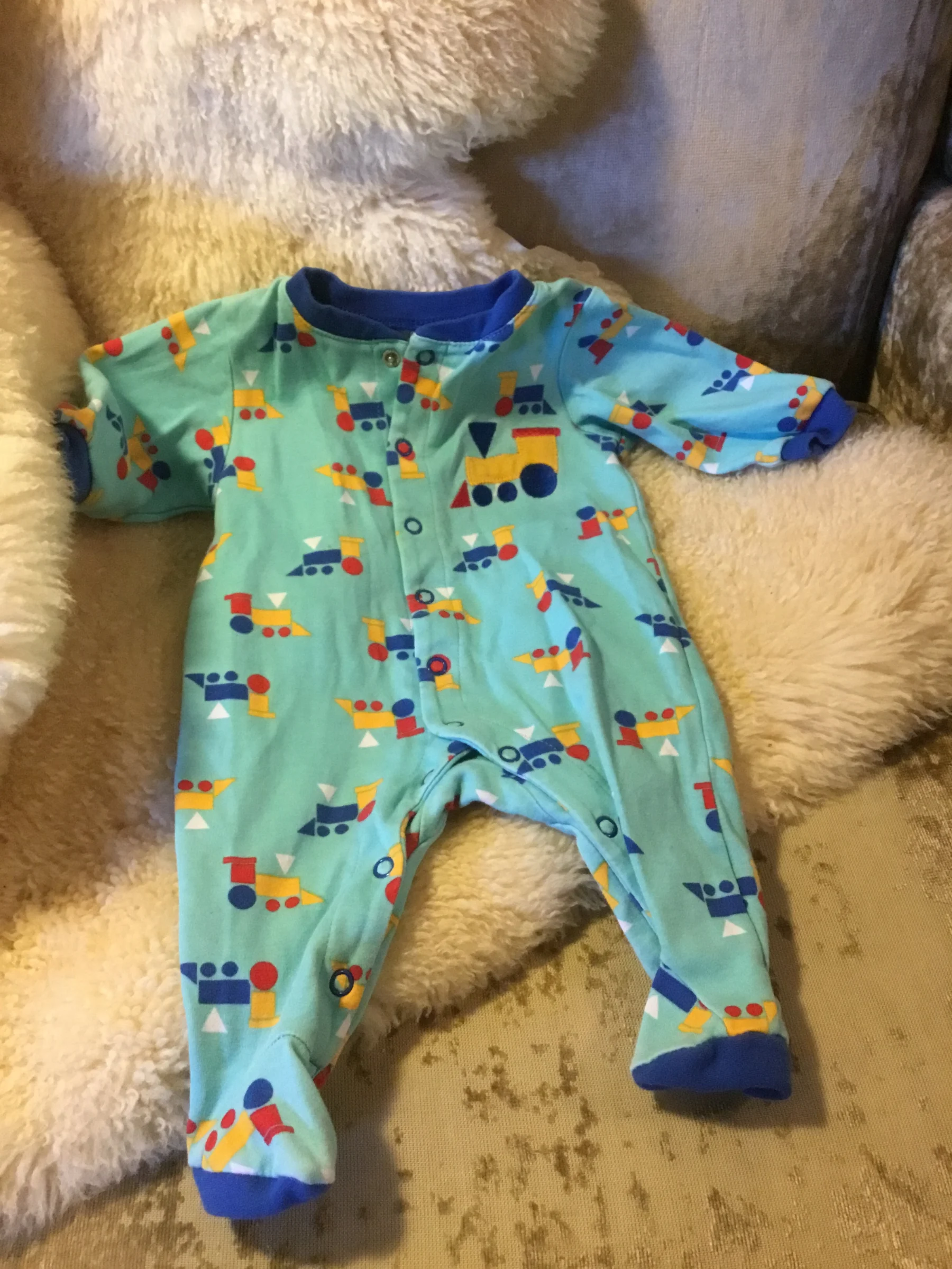 Pyjama pattes longues pekkle 3 mois bébé unisexe Pekkle seconde main