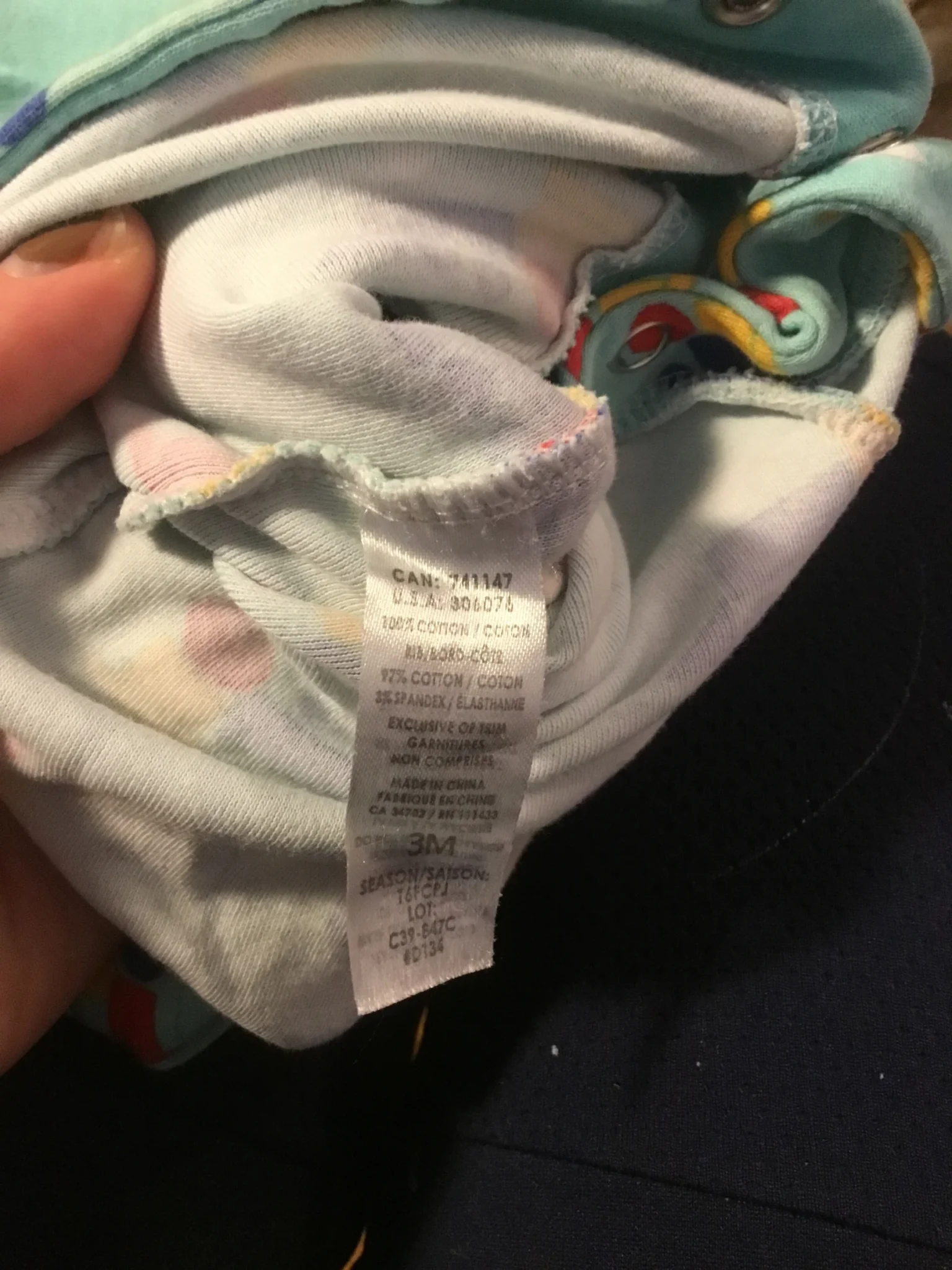 Image for Pyjama pattes longues pekkle 3 mois bébé unisexe