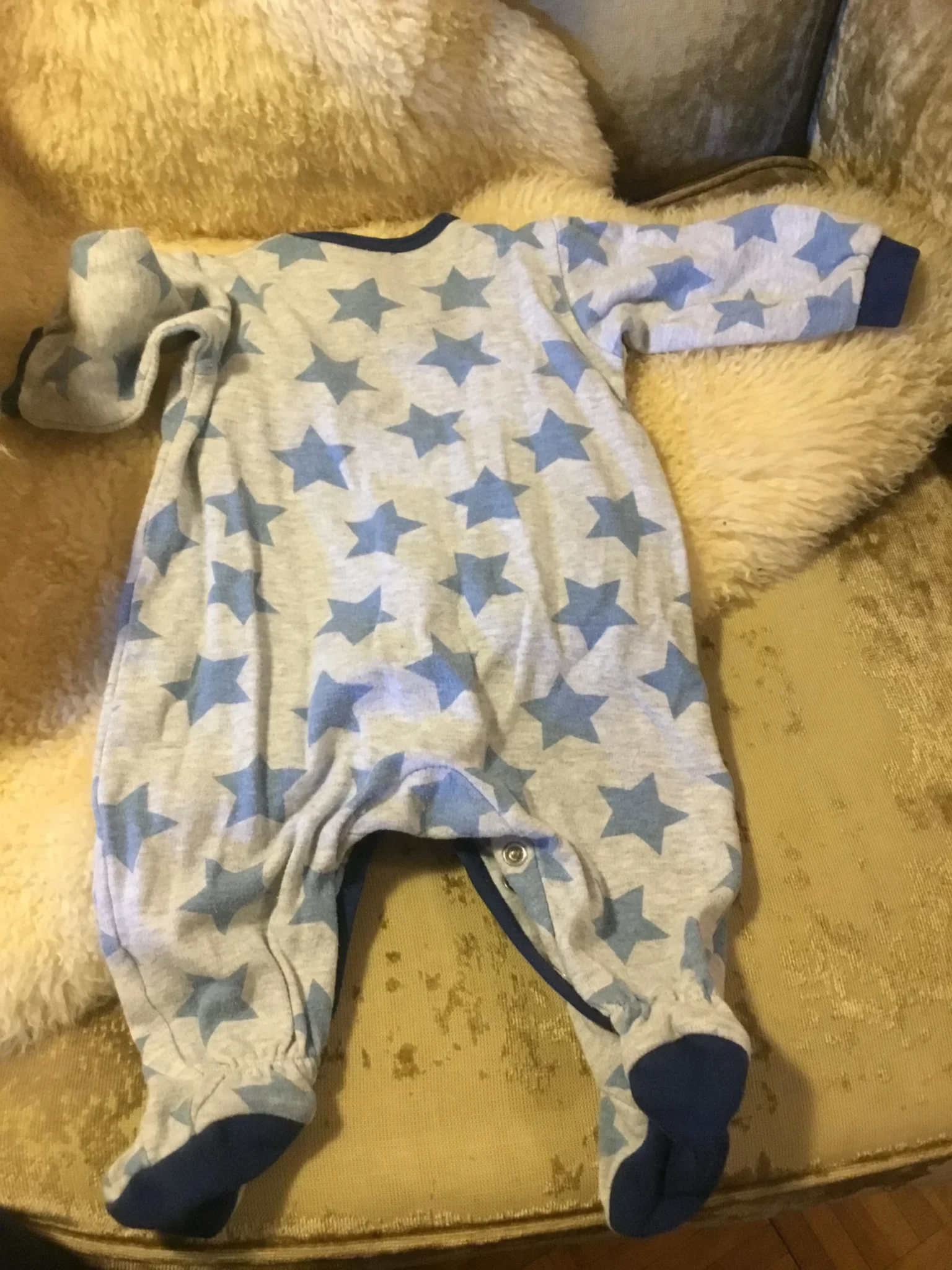 Image for Pyjama pattes longues pekkle 3 mois bébé unisexe