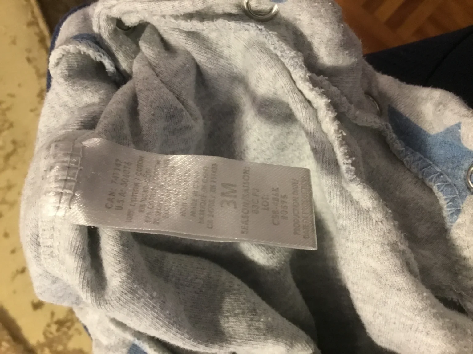 Image for Pyjama pattes longues pekkle 3 mois bébé unisexe