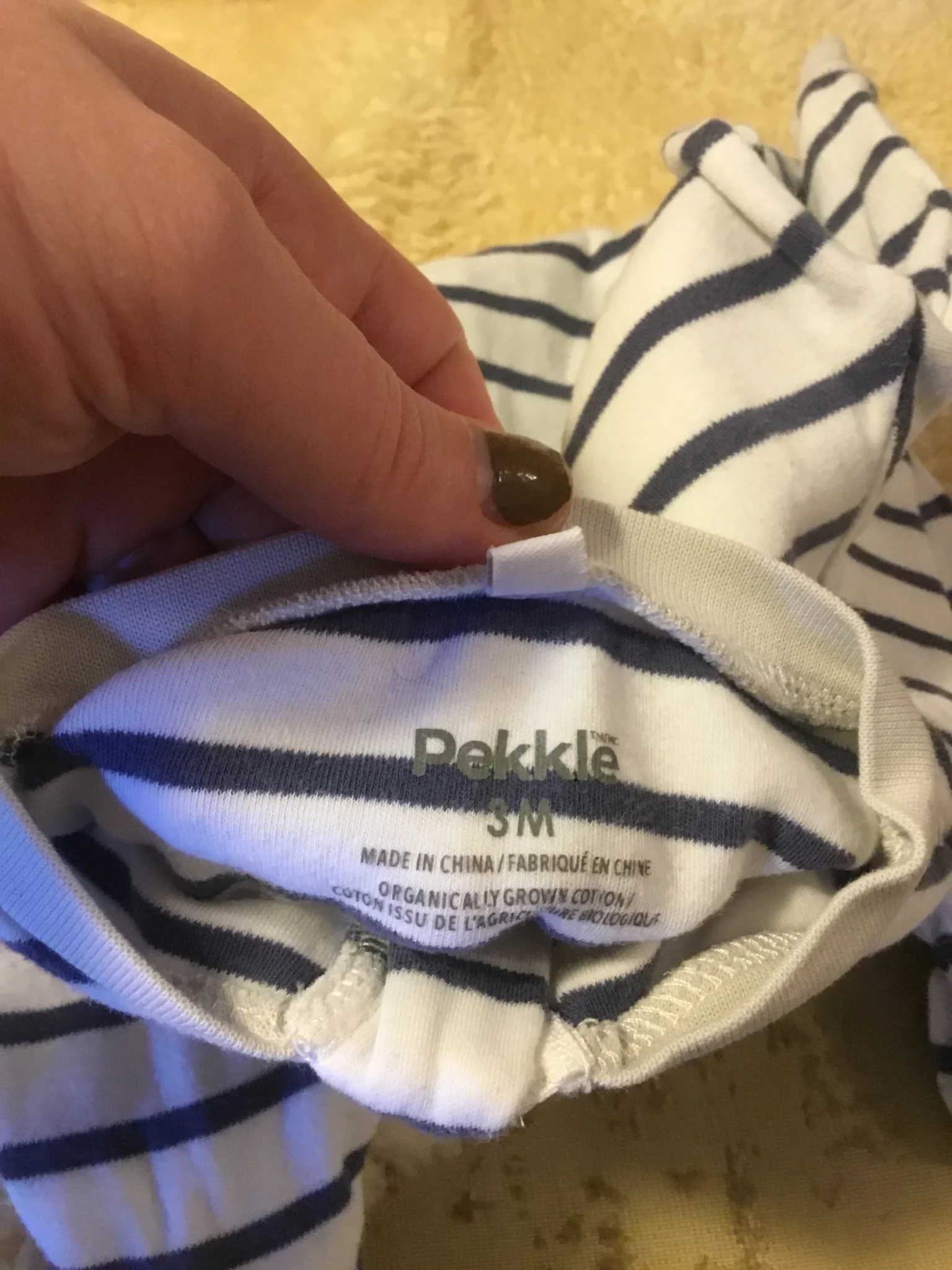 Image for Comme neuf! Pyjama pattes longues pekkle 3 mois bébé unisexe