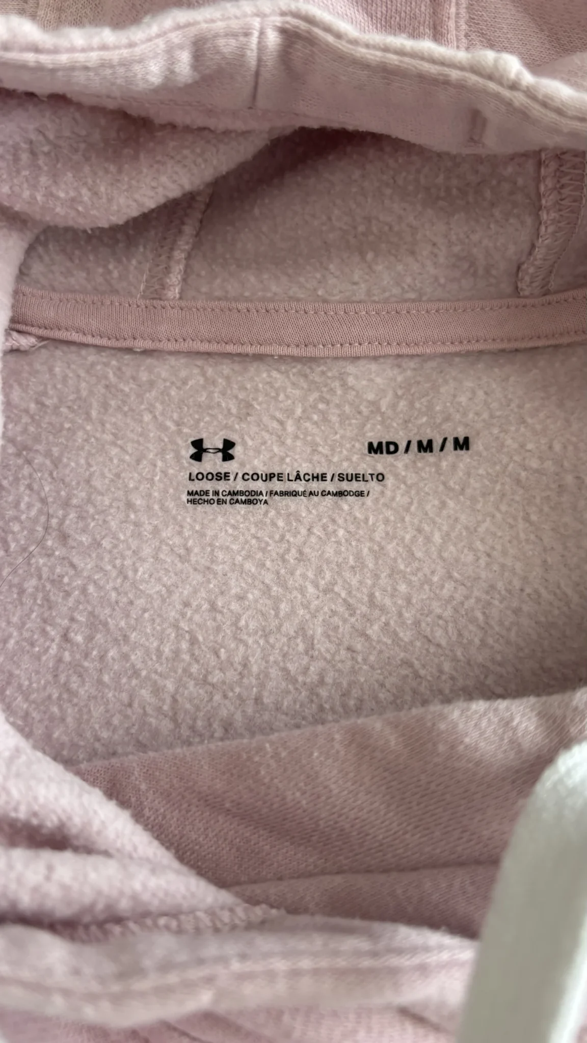 Image for Hoodie rose Under Armour