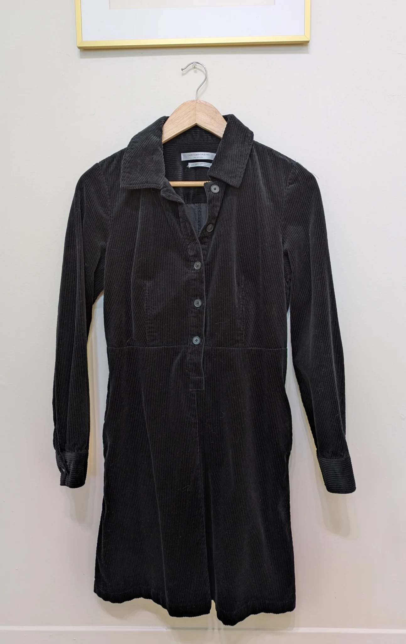 Image for Robe velours cordé