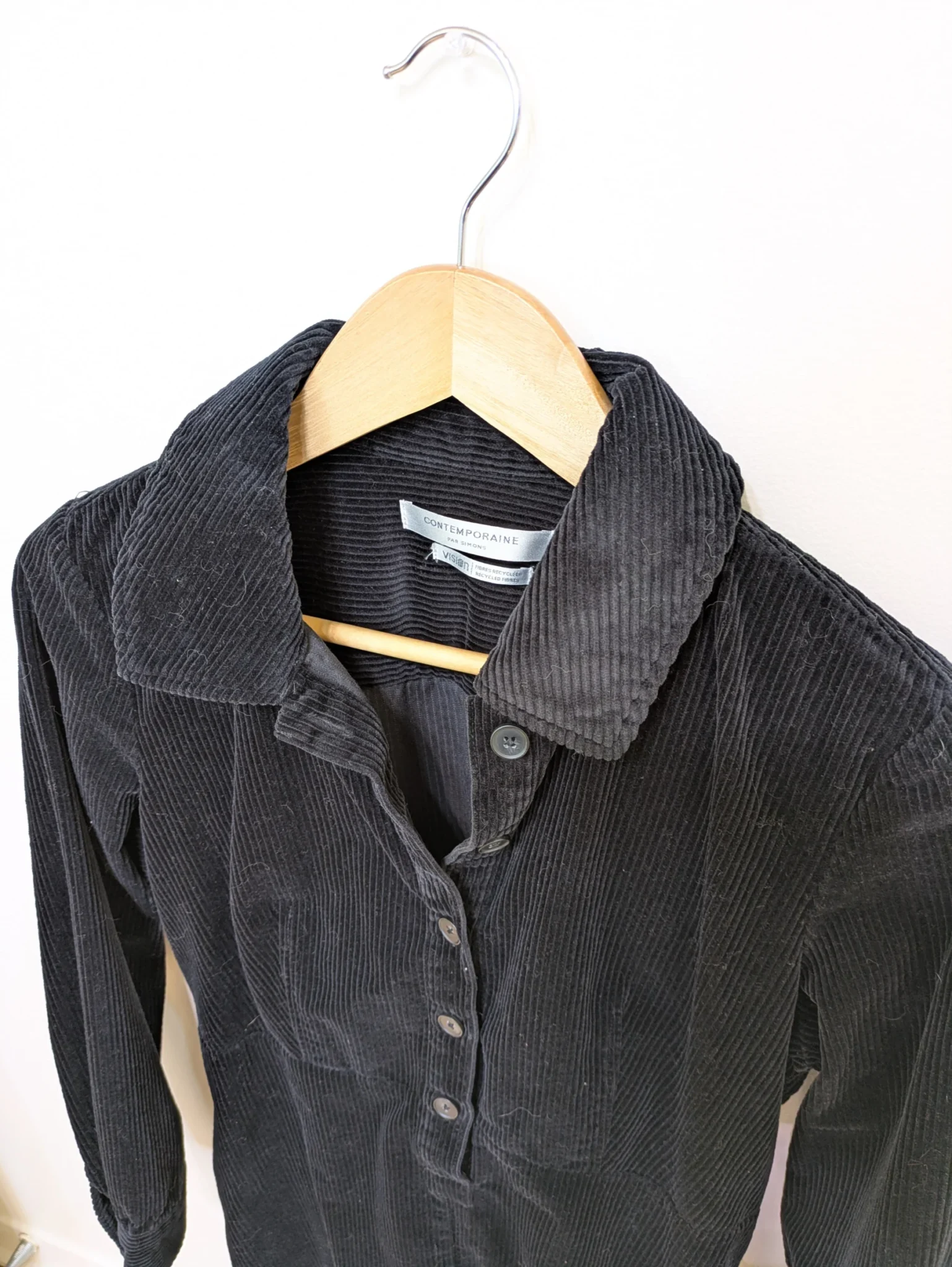 Image for Robe velours cordé