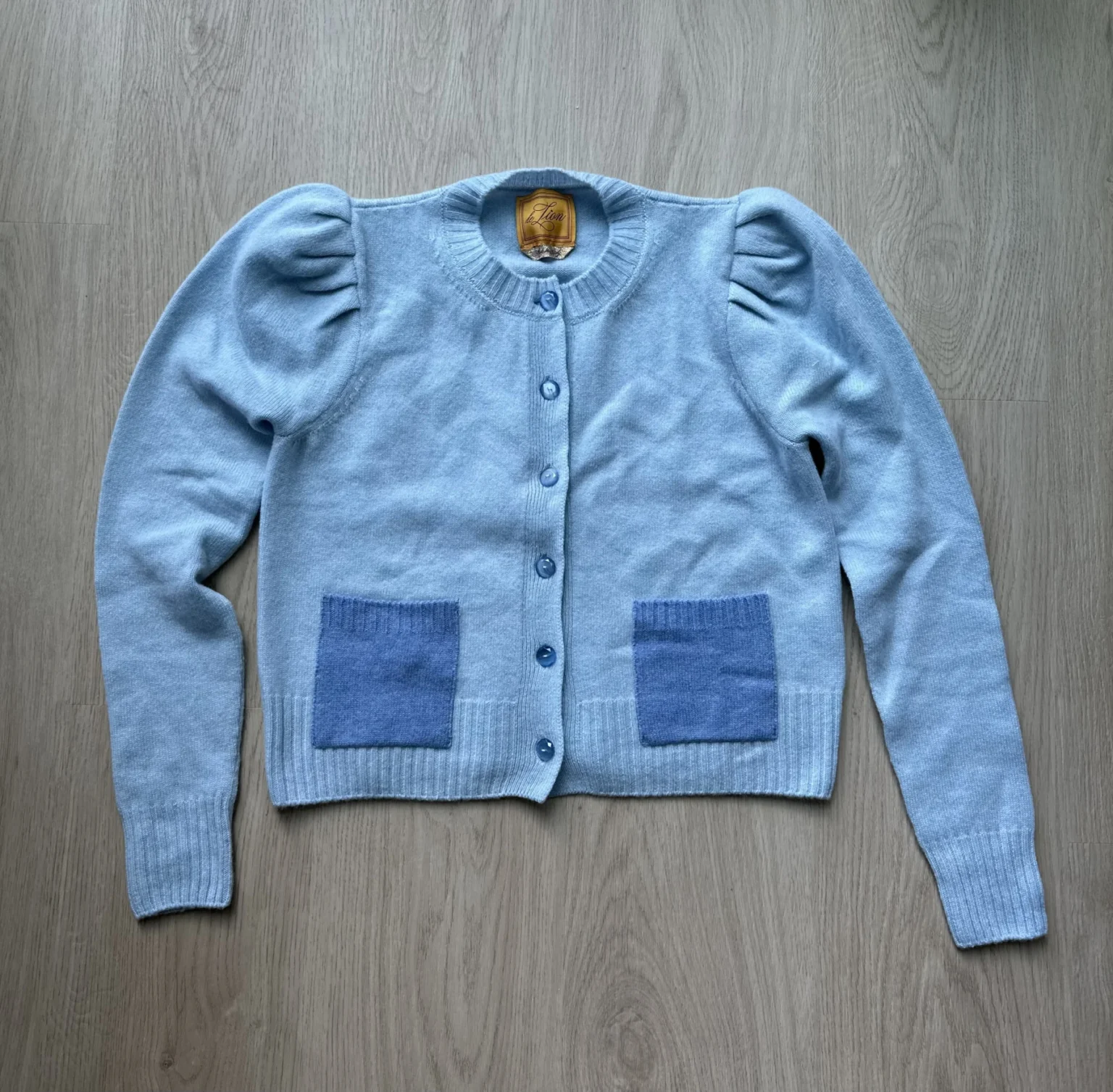 Featured image for Le Lion Laurita Puff Sleeve Cardigan XS