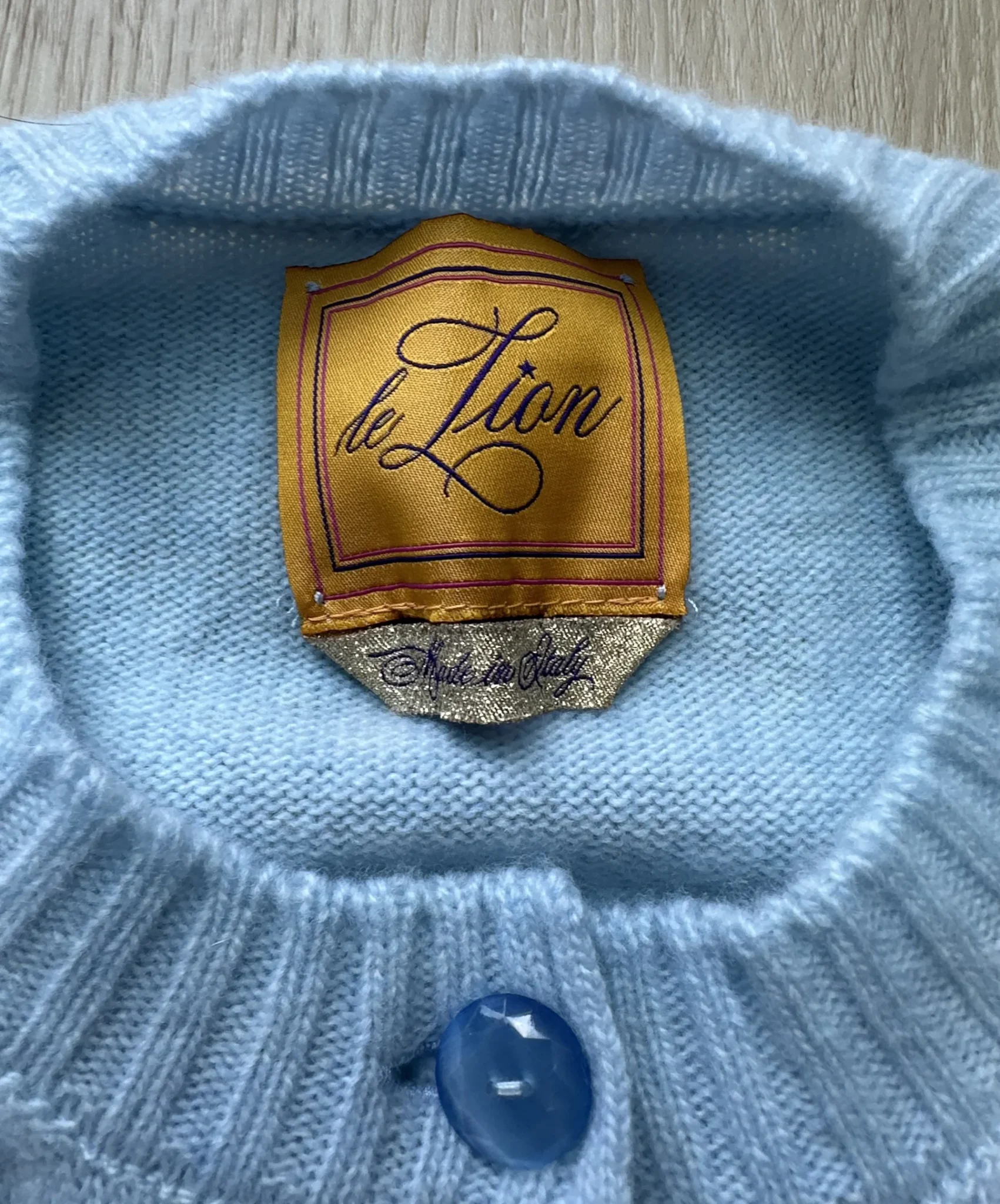 Image for Le Lion Laurita Puff Sleeve Cardigan XS