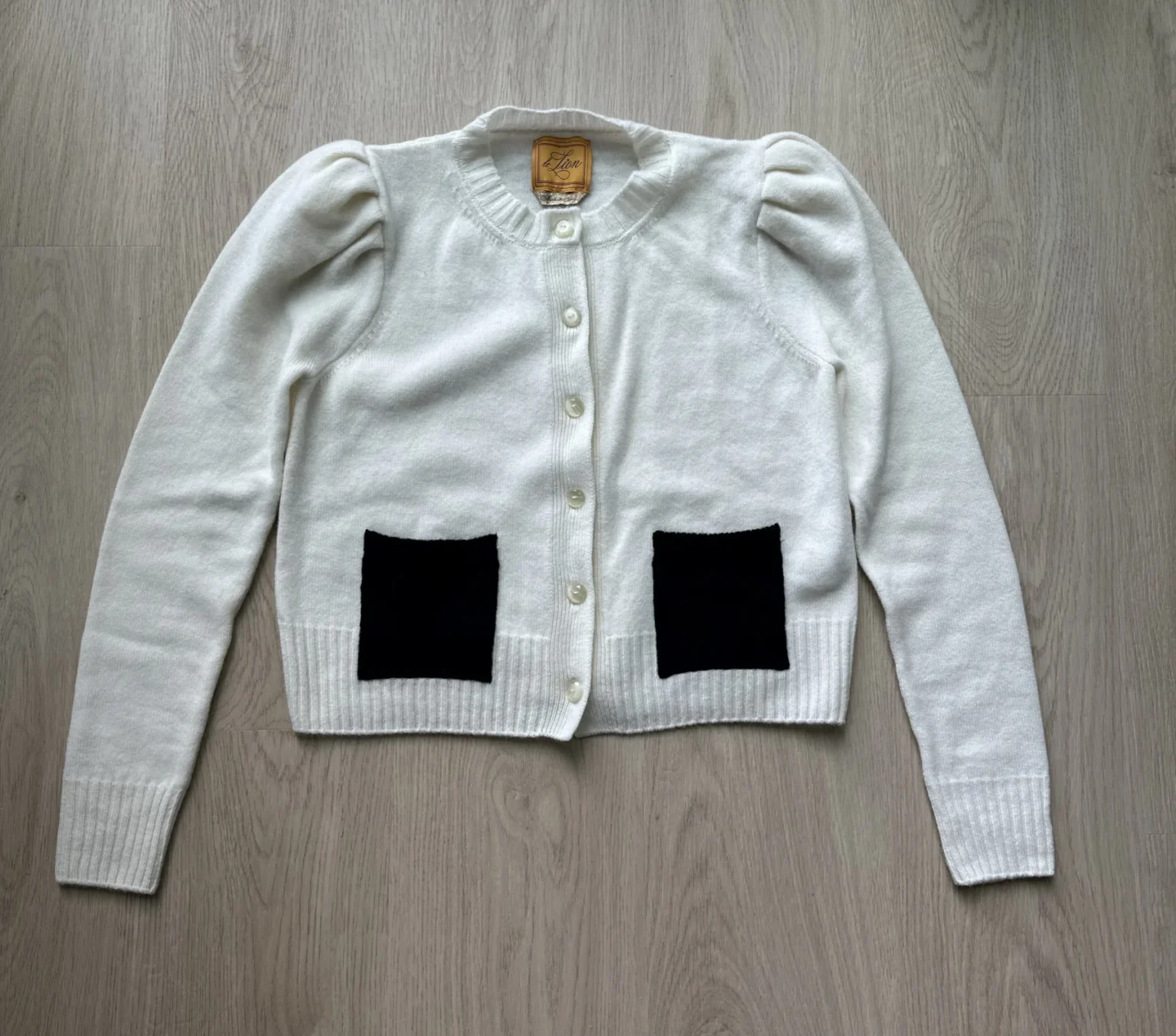 Featured image for Le Lion Laurita Puff-Sleeve Cardigan XS