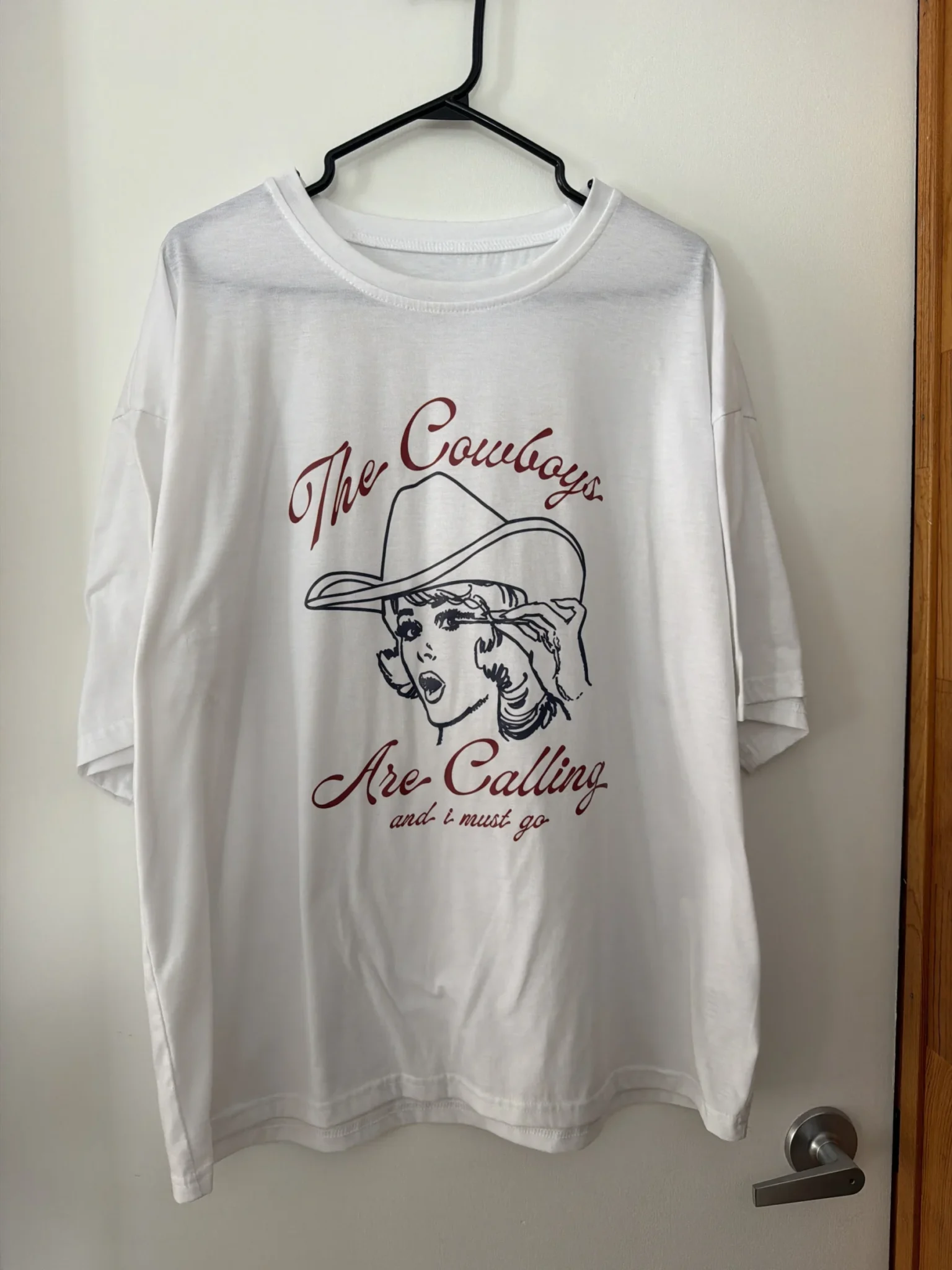 Featured image for T-shirt cow-boys are calling