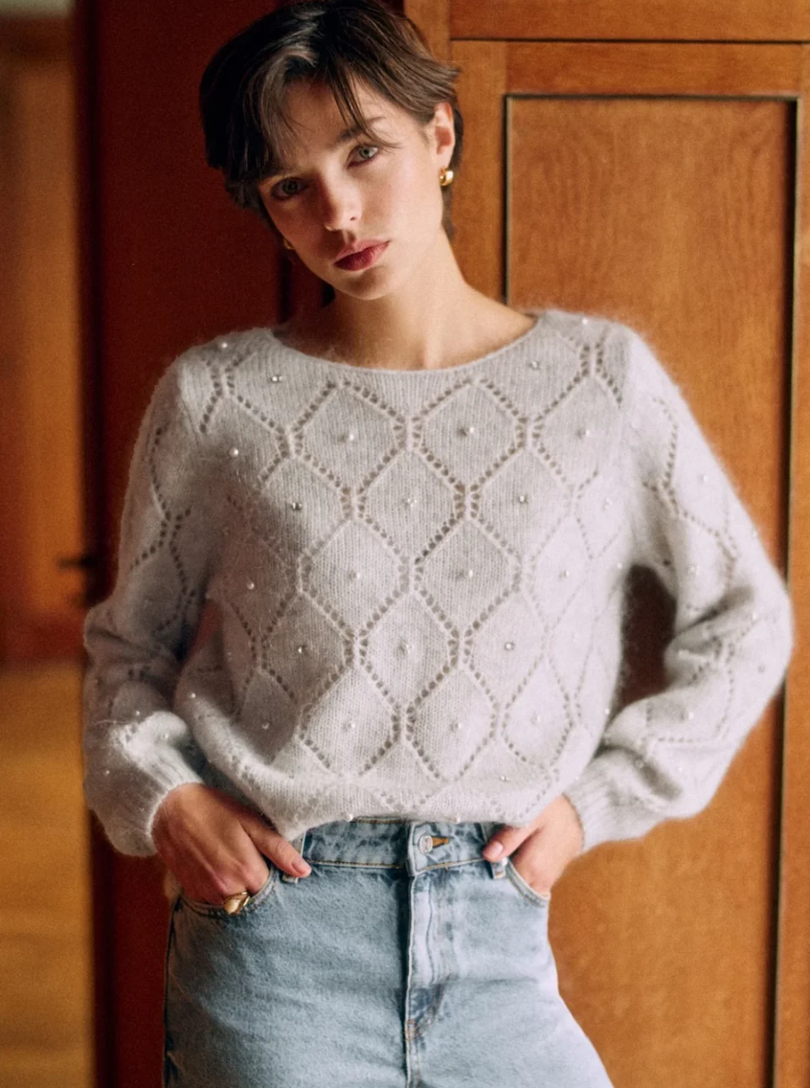Image for Sézane Frederica Jumper XXS