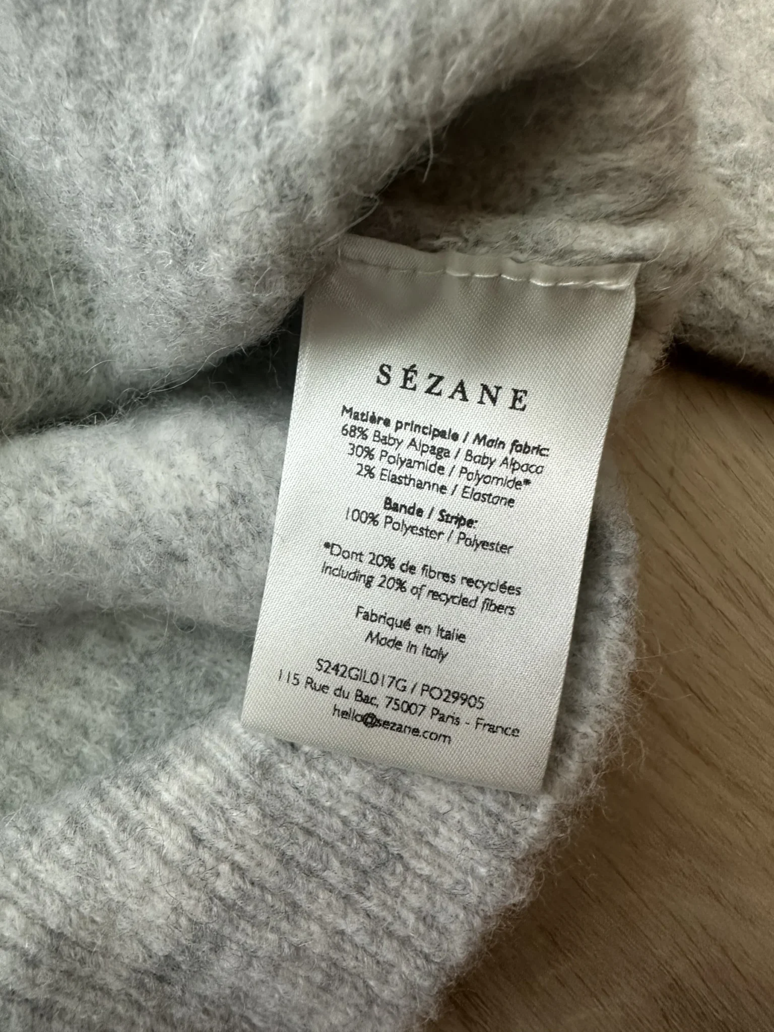 Image for Sézane Othello Cardigan XXS
