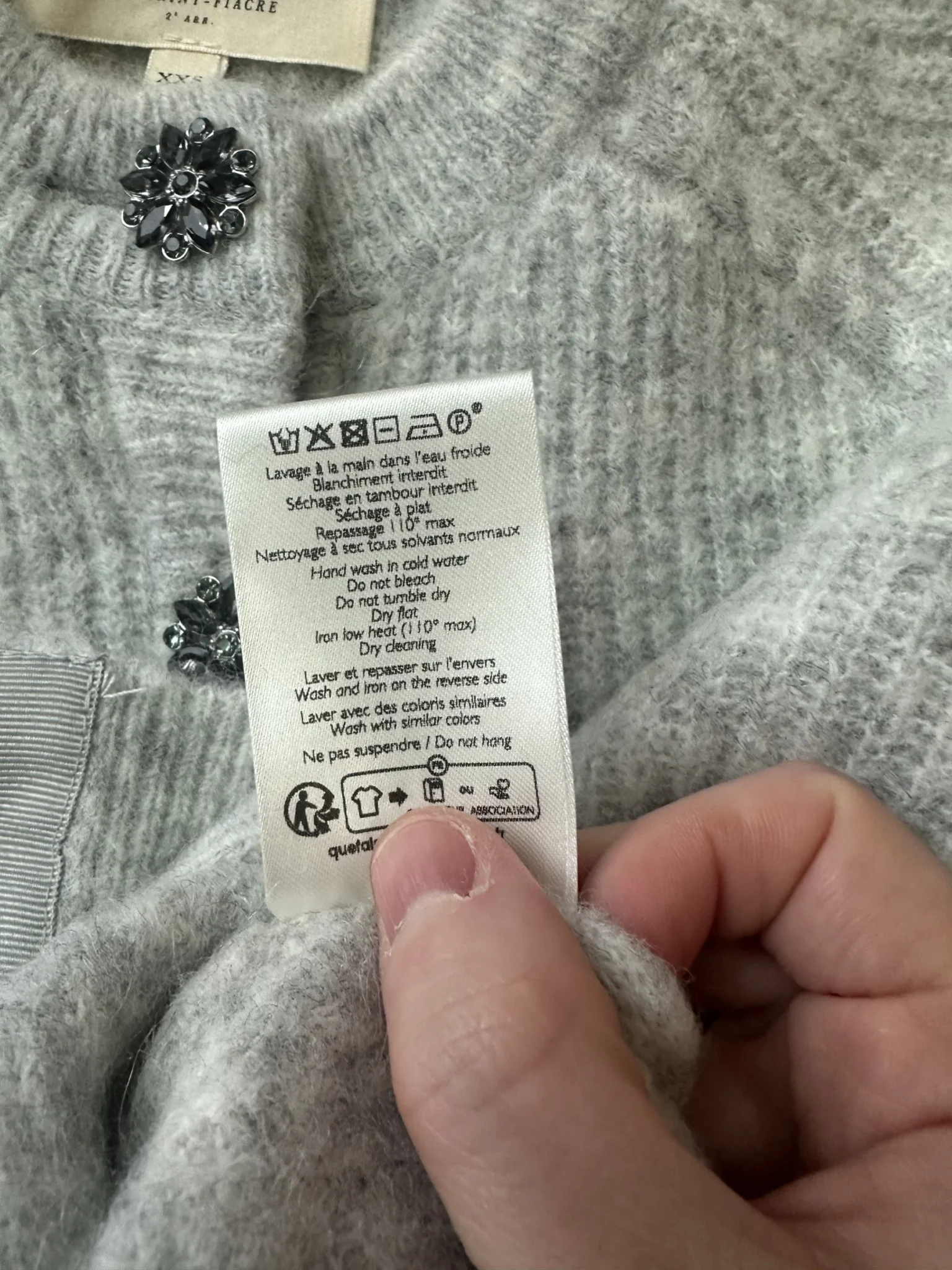 Image for Sézane Othello Cardigan XXS