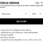 Thumbnail for Sézane Othello Cardigan XXS