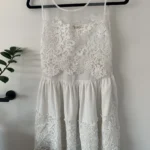 Featured thumbnail for White lace dress - boutique 1861 - size small