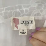 Thumbnail for White lace dress - boutique 1861 - size small