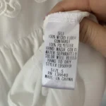 Thumbnail for White lace dress - boutique 1861 - size small