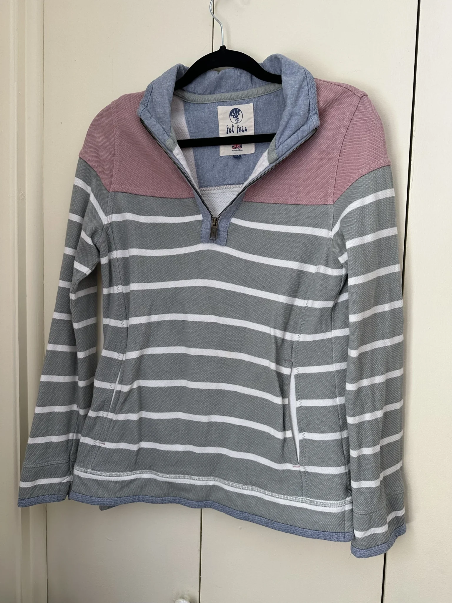 Featured image for Pastel striped jumper - FatFace - size small (36)