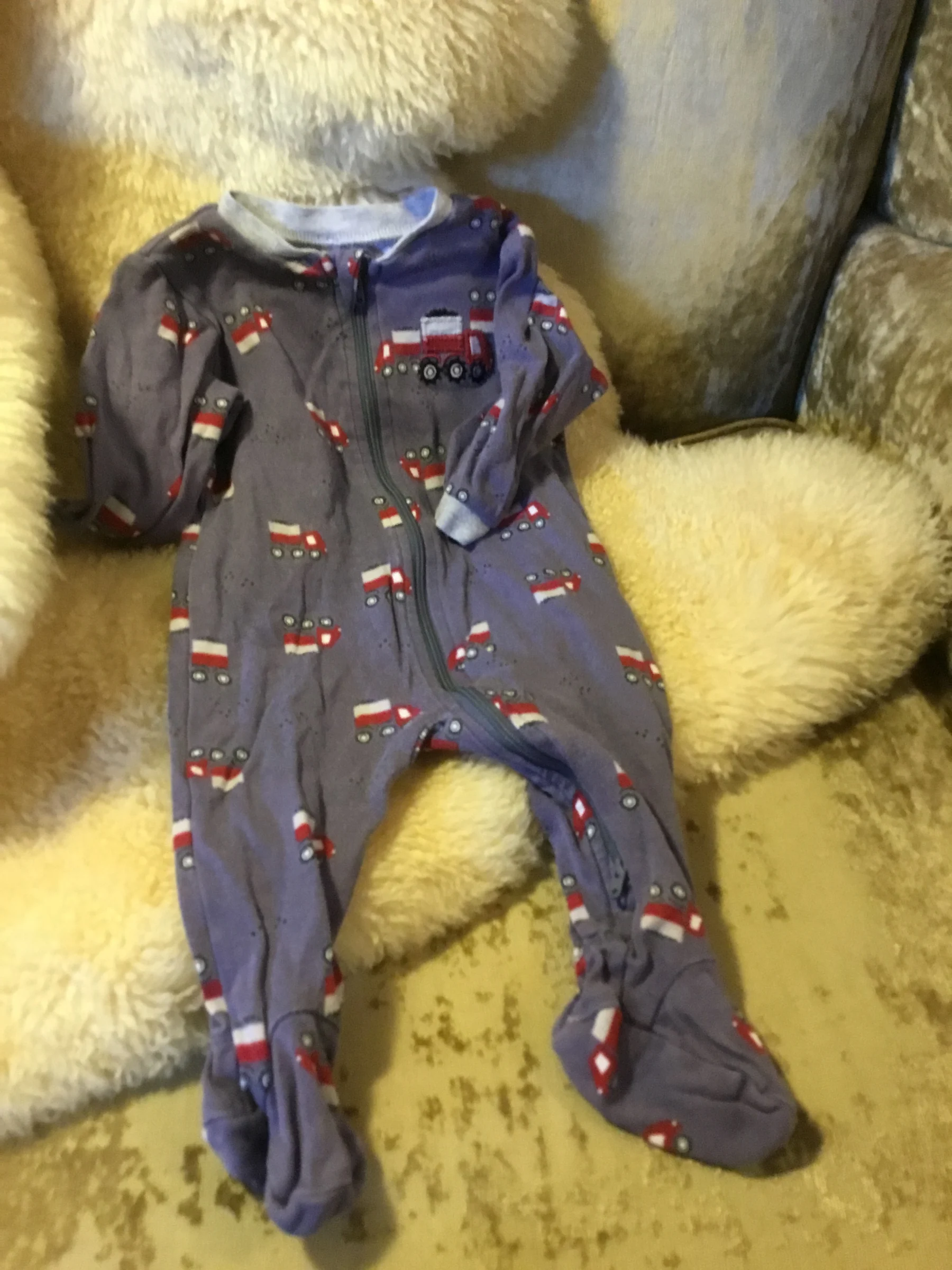 Pyjama pattes longues pekkle 3 mois bébé unisexe Pekkle seconde main