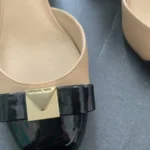 Thumbnail for Michael Kors nude and black slingback pumps Size 6