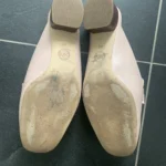 Thumbnail for Mule rose pâle en cuir Michael Kors taille 6