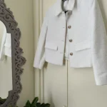 Thumbnail for Zara white jacket size small