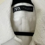 Thumbnail for Zara white jacket size small