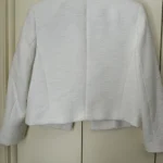 Thumbnail for Zara white jacket size small