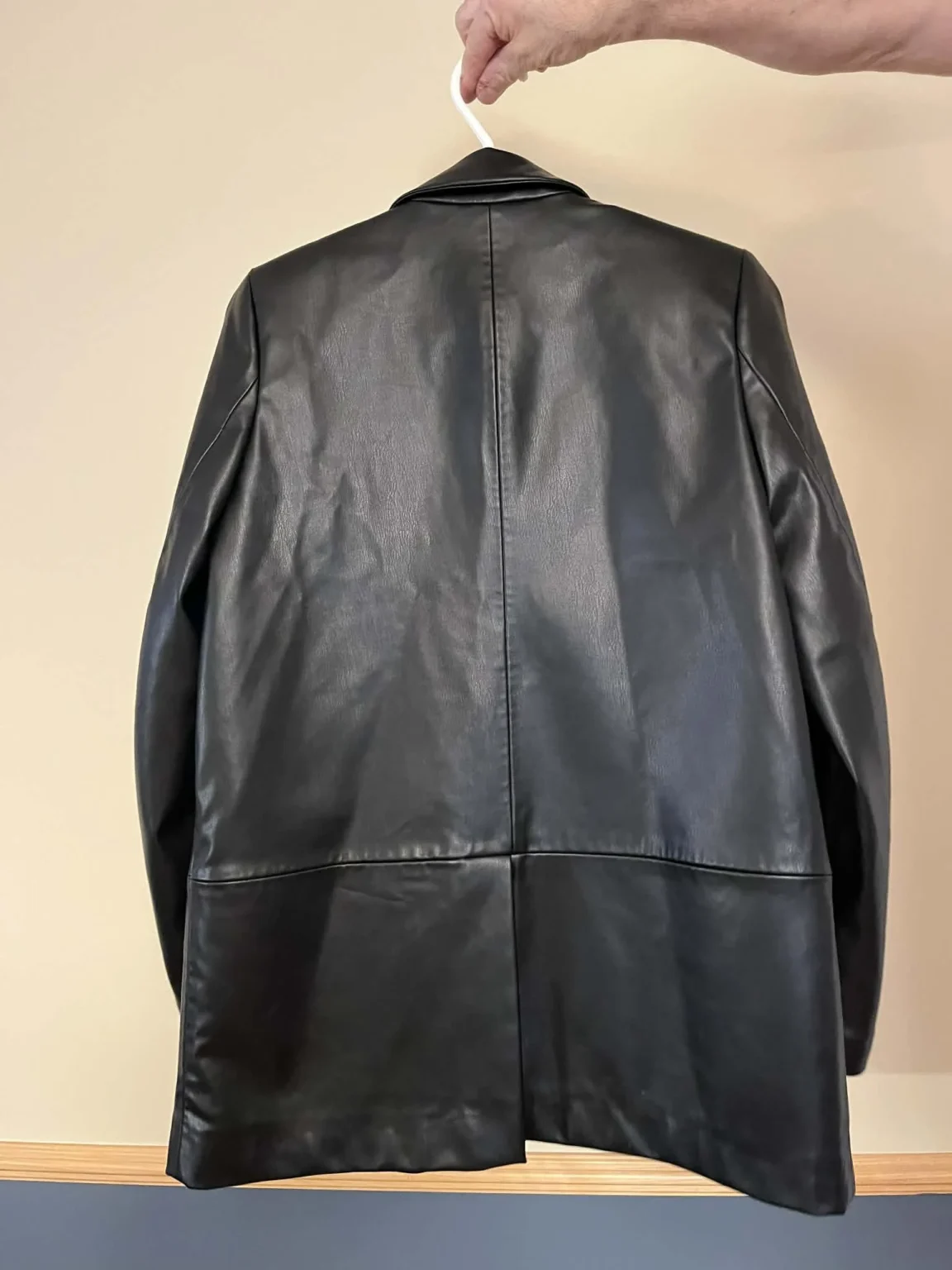 Image for Manteau de cuir Zara