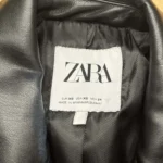 Thumbnail for Manteau de cuir Zara