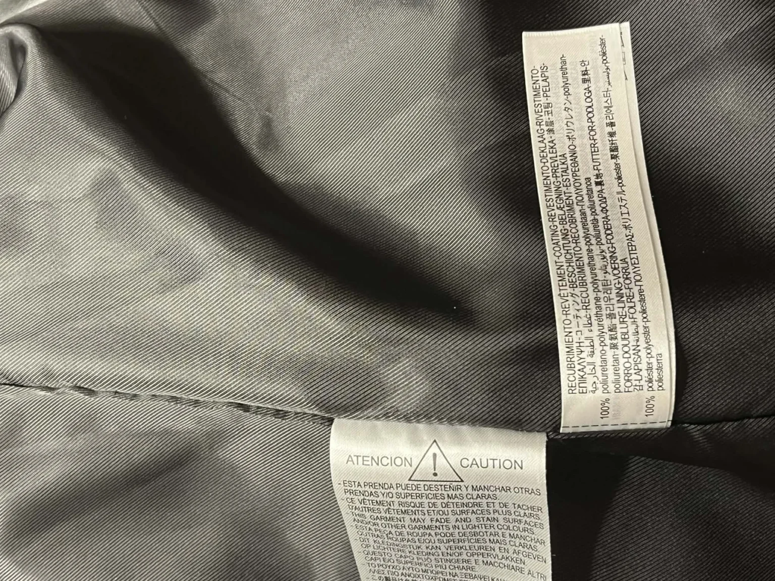 Image for Manteau de cuir Zara