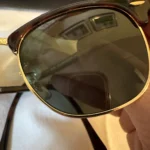 Thumbnail for ⬇️ prix❗️ Lunettes de soleil Rayban clubmaster 49-21 écaille de tortue et doré