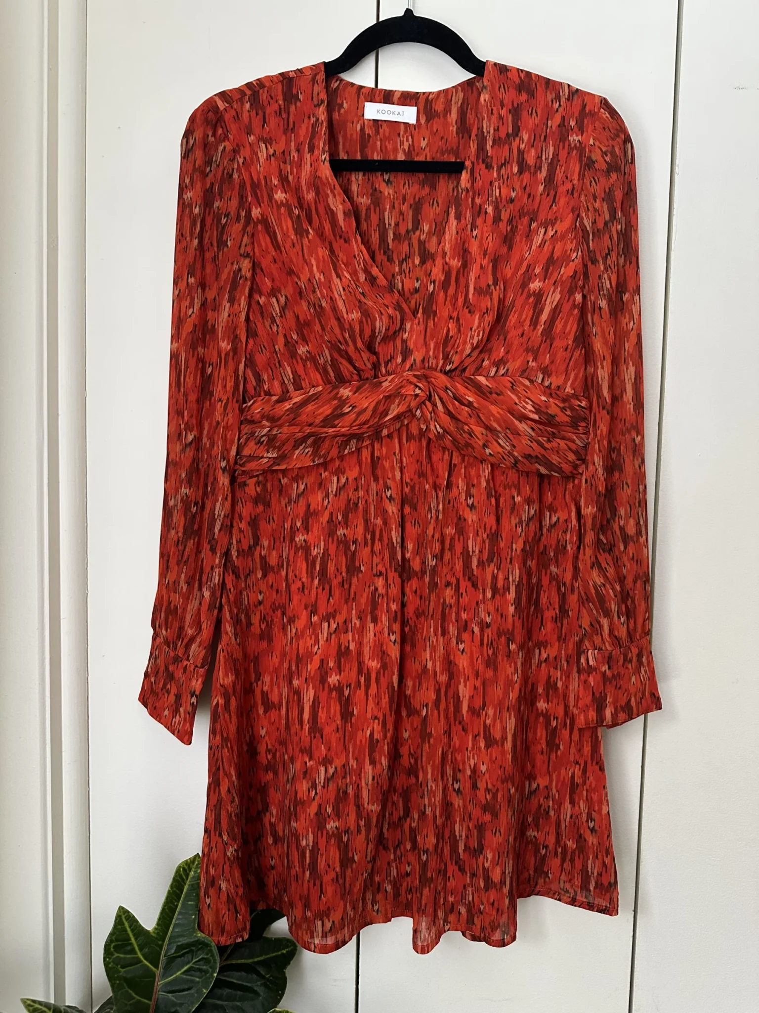 Featured image for Kookaï burnt orange dress - size 36 (small)
