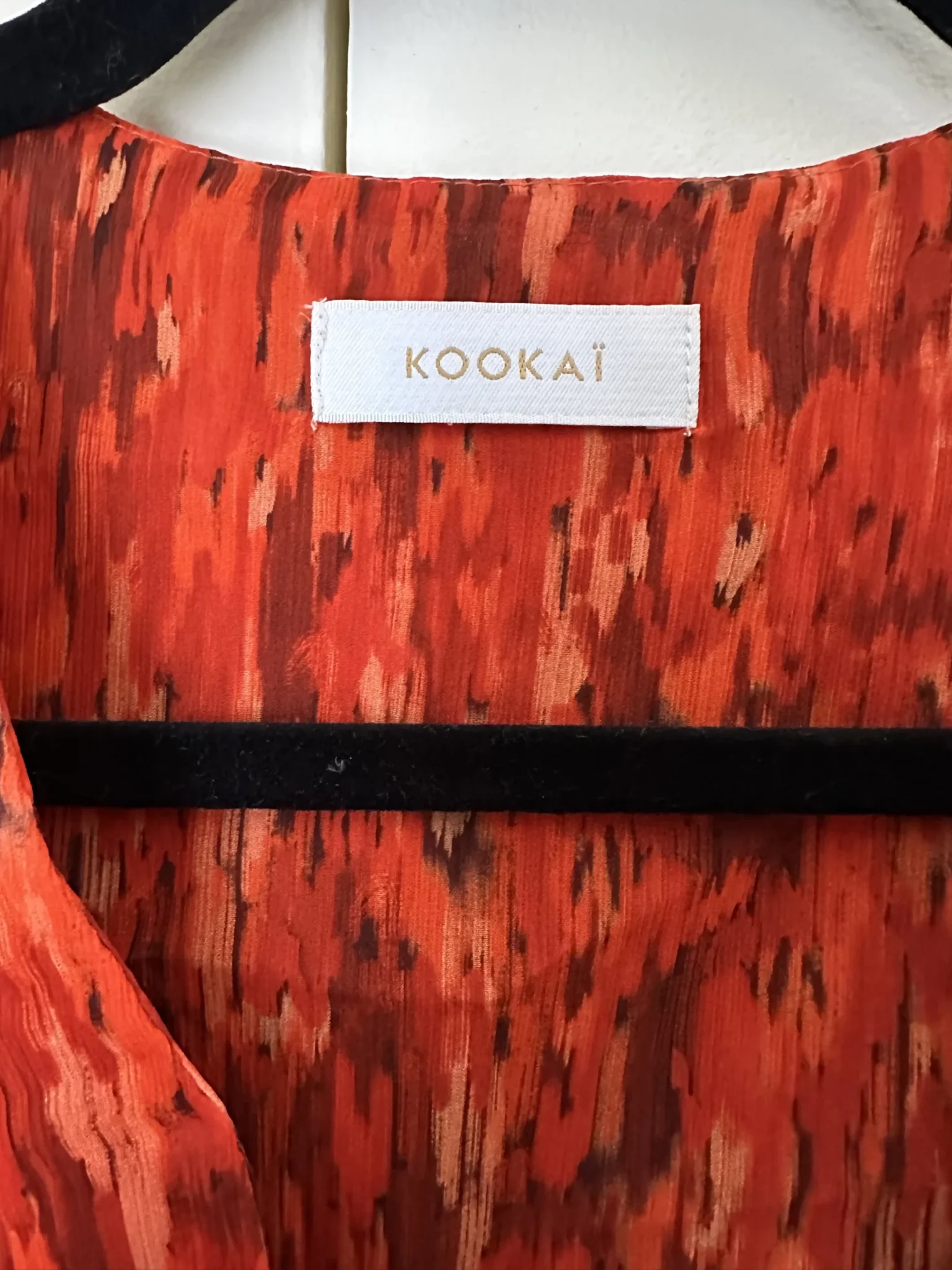 Image for Kookaï burnt orange dress - size 36 (small)