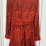 Thumbnail for Kookaï burnt orange dress - size 36 (small)
