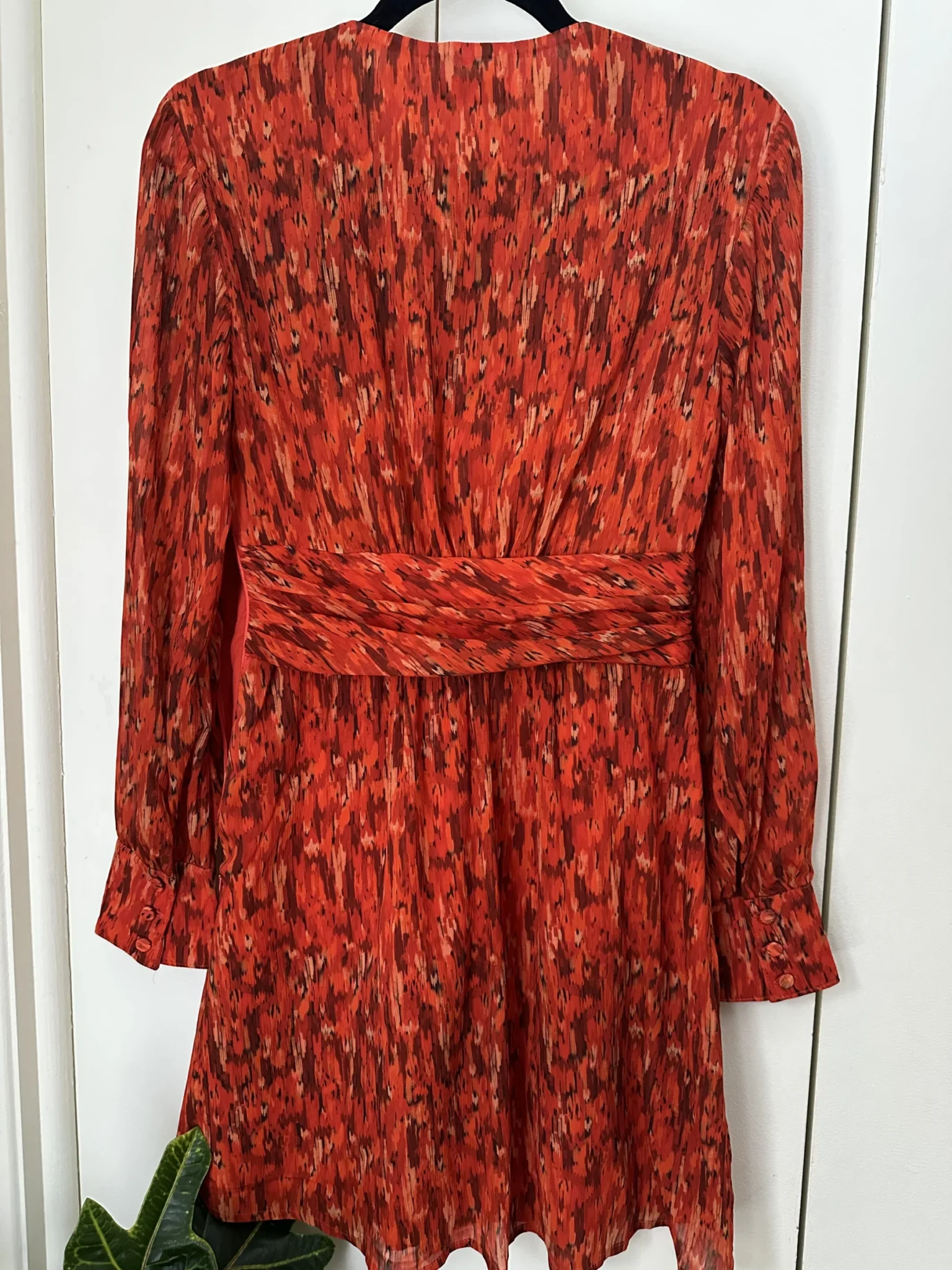 Image for Kookaï burnt orange dress - size 36 (small)