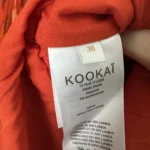 Thumbnail for Kookaï burnt orange dress - size 36 (small)