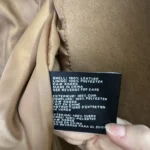 Thumbnail for Michael Kors tan suede mid-season jacket/coat size xs