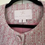 Thumbnail for Pink tweed cropped jacket - Gal meets glam size 2(xs/s)