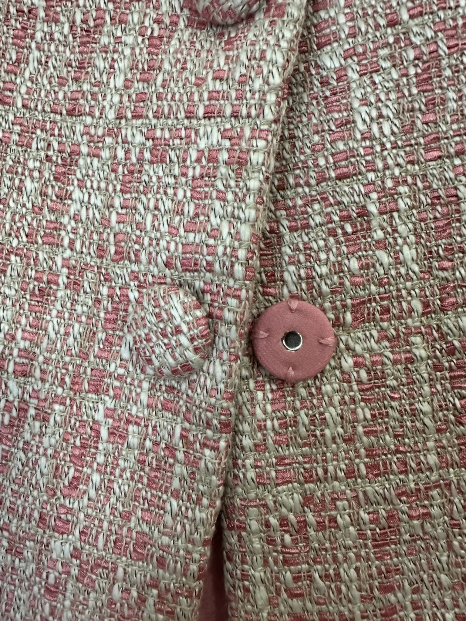 Image for Pink tweed cropped jacket - Gal meets glam size 2(xs/s)