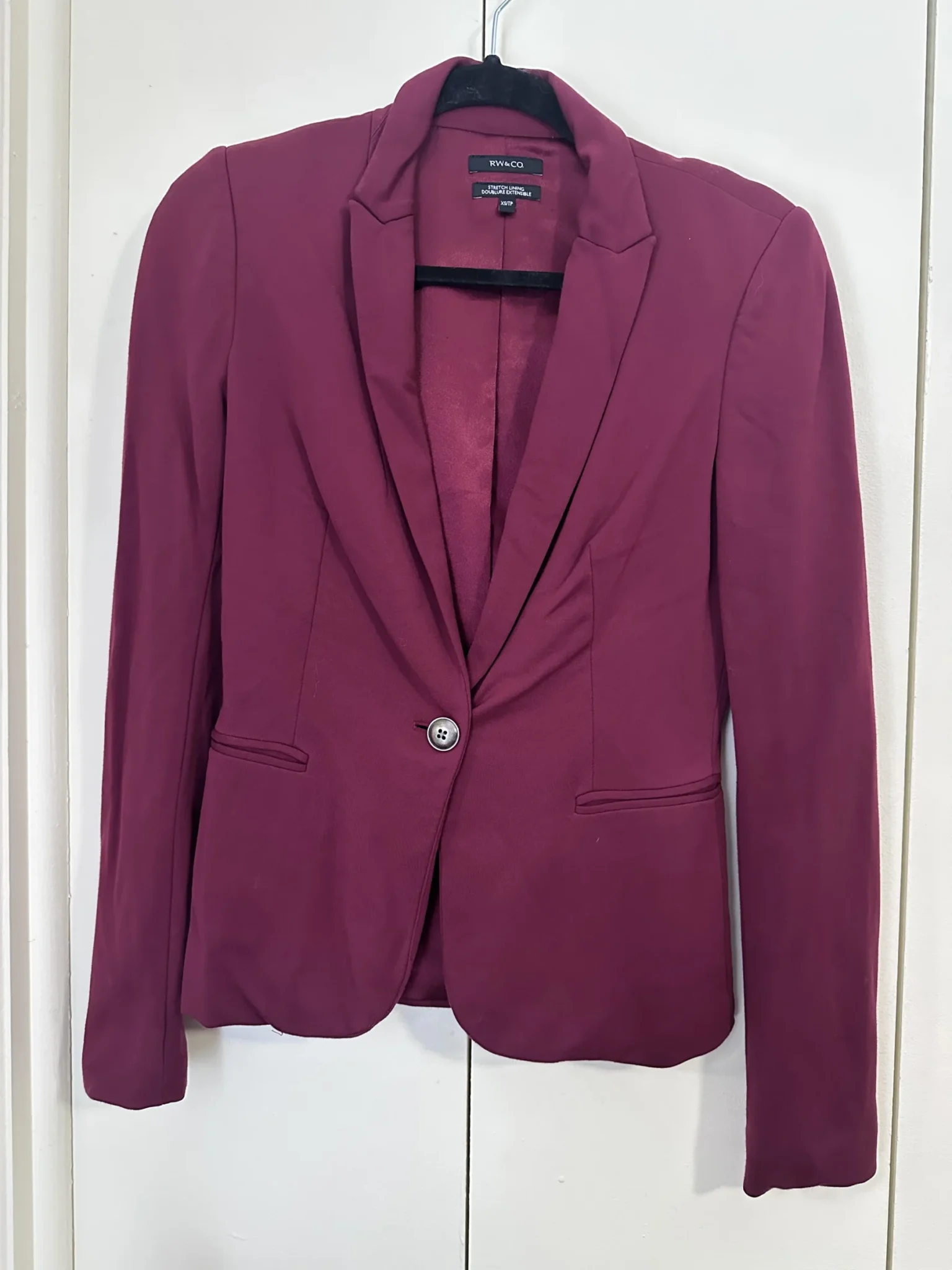 Featured image for Bordeaux jacket - RW&CO size xs