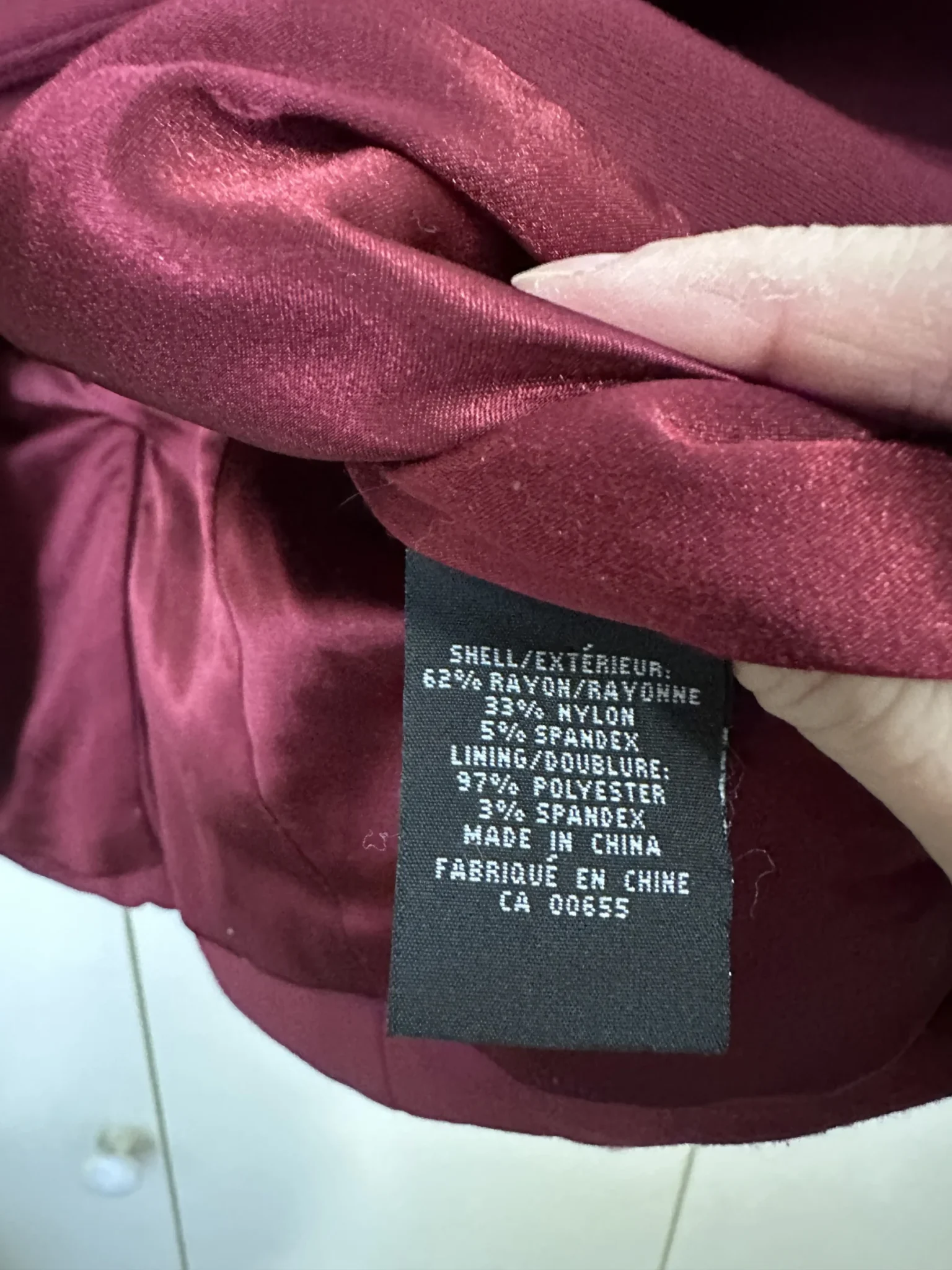 Image for Bordeaux jacket - RW&CO size xs