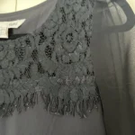Thumbnail for Yumi black floral dress - size small (36)