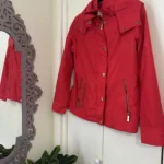 Thumbnail for Michael Kors red mid-season coat size xs