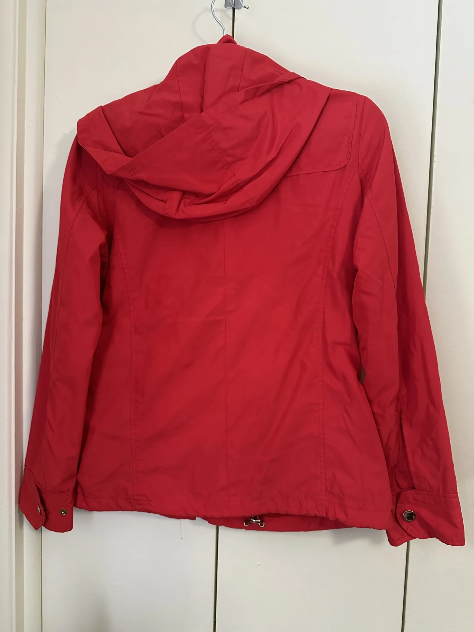 Image for Michael Kors red mid-season coat size xs