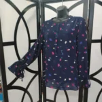 Featured thumbnail for blouse marine fleuries