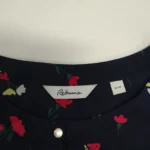 Thumbnail for blouse marine fleuries