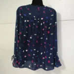 Thumbnail for blouse marine fleuries