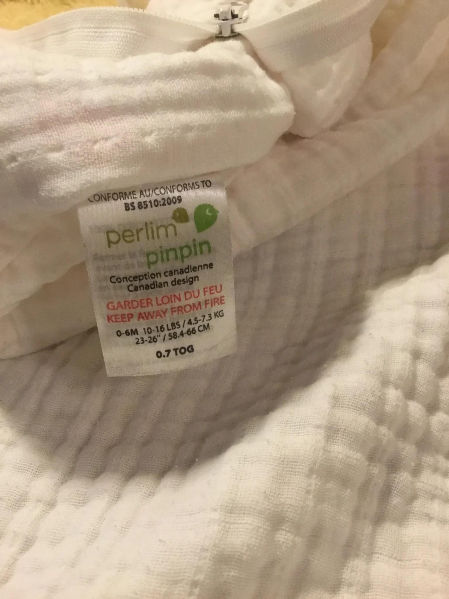 Image for Sac Housse de sommeil barbotine perlimpinpin bébé naissant